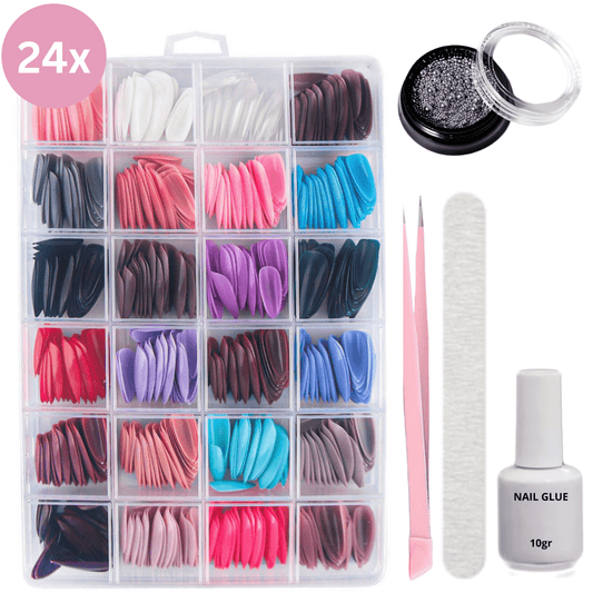 Plaknagels Nail Art Set